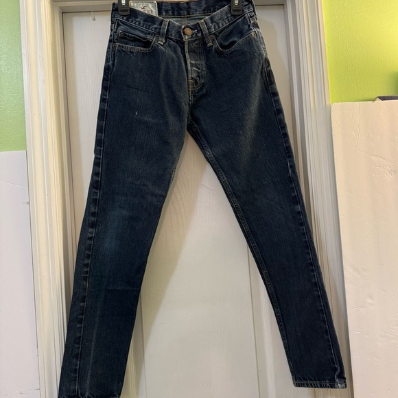 Hollister Authentic Denim Button Fly Blue Jeans - Picture 1 of 10